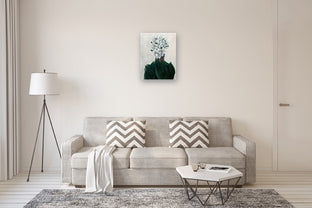 Magnolia by Agnieszka Potrzebnicka |  In Room View of Artwork 