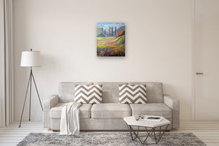 Poplars (morning) by Suren Nersisyan |  In Room View of Artwork 