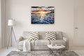 Original art for sale at UGallery.com | Sea of Wonder by Tiffany Blaise | $4,250 | oil painting | 36' h x 48' w | thumbnail 5