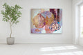 Original art for sale at UGallery.com | Joy of Celebration by Julia Hacker | $9,575 | acrylic painting | 60' h x 76' w | thumbnail 4