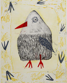 printmaking by Andrea Krnetic Grbic titled Bird