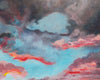 Original art for sale at UGallery.com | Red Sky at Night... by Benjamin Thomas | $1,900 | acrylic painting | 40' h x 32' w | thumbnail 4