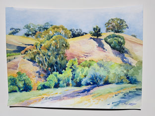 California Summer Hills by Catherine McCargar |  Context View of Artwork 