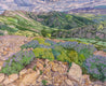 Original art for sale at UGallery.com | Lupine and Talus by Crystal DiPietro | $5,400 | mixed media artwork | 36' h x 44' w | thumbnail 1