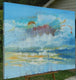 Original art for sale at UGallery.com | To Where Your Dreams Are by Cynthia Ligeros | $4,400 | oil painting | 36' h x 48' w | thumbnail 2