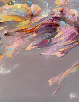Gentle Explosion by Dowa Hattem |   Closeup View of Artwork 