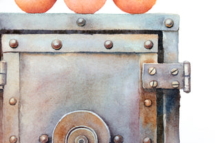 The Safe Eggs by Dwight Smith |   Closeup View of Artwork 