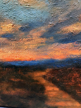 Delta Gloaming by Elizabeth Garat |   Closeup View of Artwork 