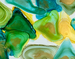 Sea Glass Sensation by Eric Wilson |   Closeup View of Artwork 