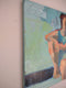 Original art for sale at UGallery.com | Poolside by Gail Ragains | $3,300 | acrylic painting | 36' h x 36' w | thumbnail 2