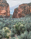 Original art for sale at UGallery.com | Carlton Canyon, 2 by Henry Caserotti | $1,000 | acrylic painting | 20' h x 16' w | thumbnail 1