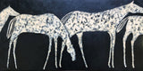 Original art for sale at UGallery.com | Herd by Jaime Ellsworth | $2,250 | acrylic painting | 24' h x 48' w | thumbnail 1