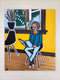 Original art for sale at UGallery.com | Boy Reading by Jessica JH Roller | $650 | acrylic painting | 24' h x 20' w | thumbnail 3