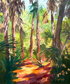 acrylic painting by JoAnn Golenia titled This Florida