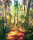 Original art for sale at UGallery.com | This Florida by JoAnn Golenia | $875 | acrylic painting | 24' h x 20' w | thumbnail 1