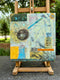 Original art for sale at UGallery.com | A Letter Sent Home by Jodi Dann | $475 | mixed media artwork | 12' h x 12' w | thumbnail 2