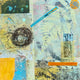 Original art for sale at UGallery.com | A Letter Sent Home by Jodi Dann | $475 | mixed media artwork | 12' h x 12' w | thumbnail 1