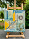 Original art for sale at UGallery.com | Empty Nester by Jodi Dann | $475 | mixed media artwork | 12' h x 12' w | thumbnail 3
