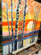 Original art for sale at UGallery.com | Sunset Through the Trees by John Jaster | $1,300 | acrylic painting | 30' h x 30' w | thumbnail 2