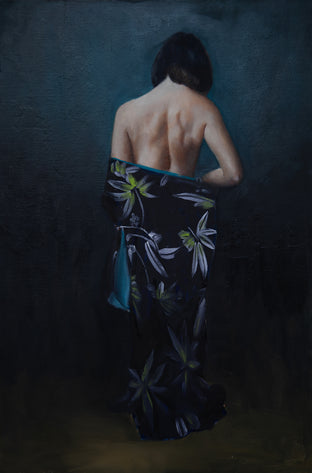 Standing Woman with Kimono by John Kelly |  Artwork Main Image 