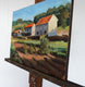 Original art for sale at UGallery.com | Somewhere on the Camino Frances by Jonelle Summerfield | $800 | oil painting | 14' h x 18' w | thumbnail 2