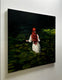 Original art for sale at UGallery.com | Immersed in Darkness by Jose Luis Bermudez | $3,575 | oil painting | 40' h x 40' w | thumbnail 2
