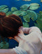 Original art for sale at UGallery.com | The Bather by Jose Luis Bermudez | $2,700 | oil painting | 30' h x 30' w | thumbnail 3