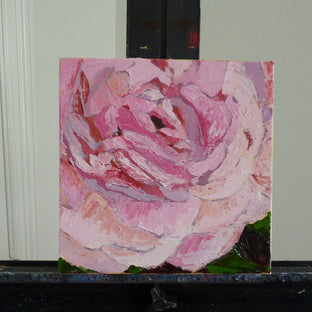 Pink Rose by Judy Mackey |  Context View of Artwork 