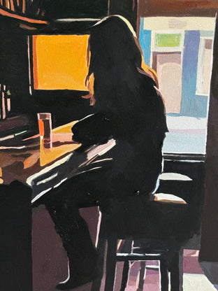 A Guy Walks into a Bar by Keith Thomson |   Closeup View of Artwork 