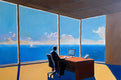 Original art for sale at UGallery.com | Gilded Cage by Keith Thomson | $2,300 | oil painting | 16' h x 24' w | thumbnail 1