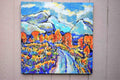 Original art for sale at UGallery.com | Up Yonder by Kip Decker | $2,400 | acrylic painting | 30' h x 30' w | thumbnail 3
