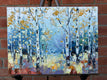 Original art for sale at UGallery.com | Wistful Woods by Lisa Elley | $475 | oil painting | 12' h x 16' w | thumbnail 3