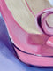 Original art for sale at UGallery.com | Valentino Peep Toe by Malia Pettit | $1,350 | oil painting | 17' h x 17' w | thumbnail 4