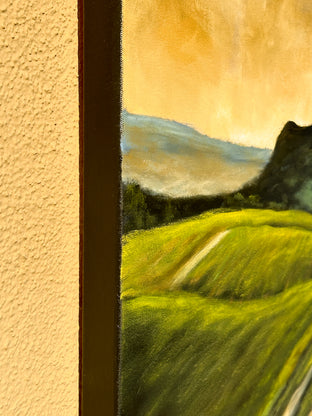 Wine Country XI by Mandy Main |  Side View of Artwork 