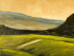 Original art for sale at UGallery.com | Wine Country XI by Mandy Main | $2,600 | oil painting | 24' h x 48' w | thumbnail 4