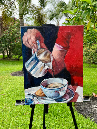 It’s Tea Time by Nava Lundy |  Context View of Artwork 