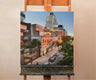 Original art for sale at UGallery.com | High Line Reflections by Nick Savides | $2,850 | oil painting | 24' h x 24' w | thumbnail 3
