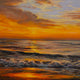 Original art for sale at UGallery.com | Golden Hour by Olena Nabilsky | $1,100 | oil painting | 18' h x 24' w | thumbnail 4