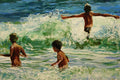 Original art for sale at UGallery.com | Surrender by Onelio Marrero | $700 | oil painting | 12' h x 16' w | thumbnail 4