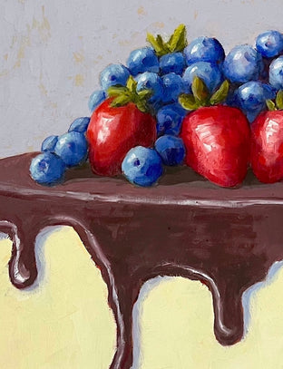 Topped with Berries by Pat Doherty |  Context View of Artwork 