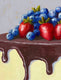 Original art for sale at UGallery.com | Topped with Berries by Pat Doherty | $1,200 | oil painting | 18' h x 18' w | thumbnail 3