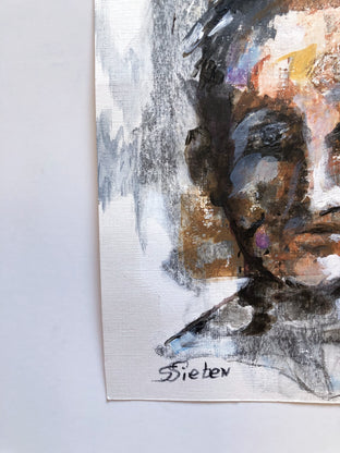 He by Sharon Sieben |  Side View of Artwork 