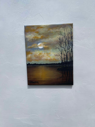 Twilight Waters by Shela Goodman |  Context View of Artwork 