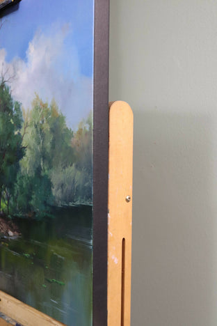 Afternoon by the Riverside by Andres Lopez |  Side View of Artwork 