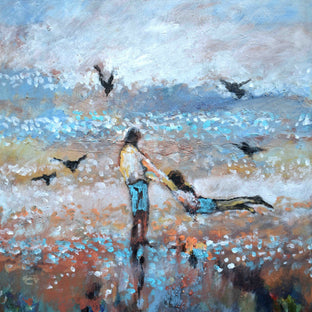 Flying with the Gulls by Kip Decker |  Artwork Main Image 