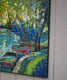 Original art for sale at UGallery.com | Summer Boats 2 by Kip Decker | $2,400 | acrylic painting | 30' h x 30' w | thumbnail 4