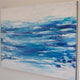 Original art for sale at UGallery.com | Ocean Front by Kajal Zaveri | $2,900 | oil painting | 30' h x 40' w | thumbnail 2