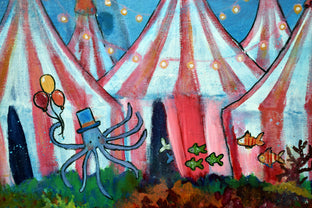 Underwater Circus by Andrea Doss |   Closeup View of Artwork 