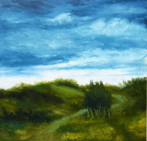 oil painting by Mitchell Freifeld titled Overcast Day