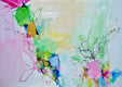 Original art for sale at UGallery.com | Sea Blossoms by Autumn Rose | $875 | mixed media artwork | 24' h x 36' w | thumbnail 4